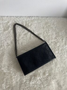 Gucci Black GG Signature Long Wallet